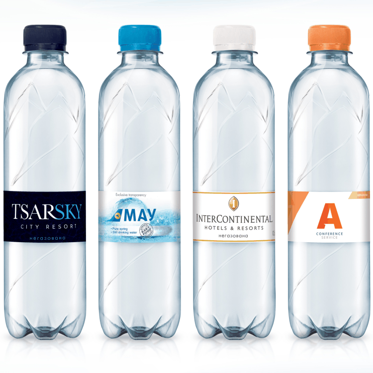 Бутылка для воды с нанесением логотипа