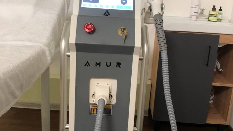 Мощный лазерный эпилятор для салонов красоты — Amur-X