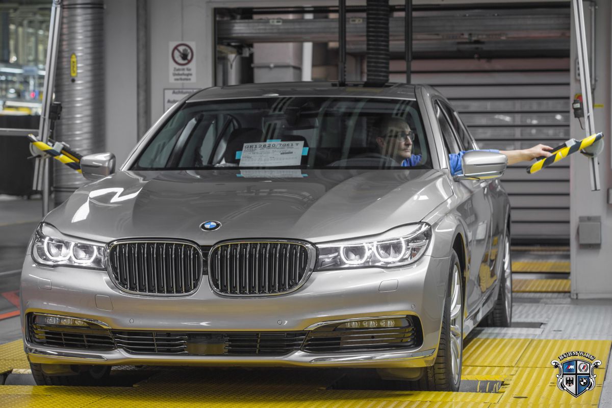 Новый BMW 7 серии с началом производства на заводе в Дингольфинге